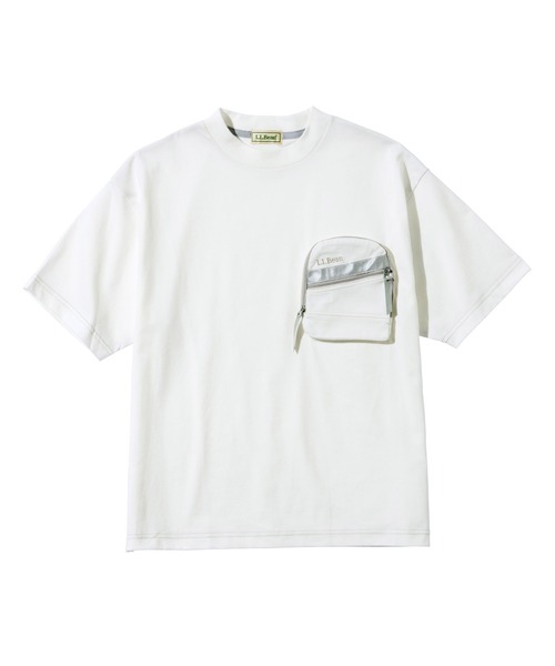 【セール】【JAPAN EDITION】ビーンズ・ブック・パック・ポケット・ティ、半袖 ジャパン・フィット（Tシャツ/カットソー）｜L.L.Bean（エルエルビーン）
