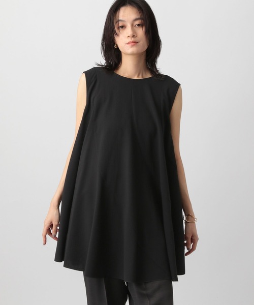 A part by（アパートバイ）の「エスカルゴミニワンピース（ワンピース・レディース・ブラック/アイボリー・FREE）」の8枚目の写真