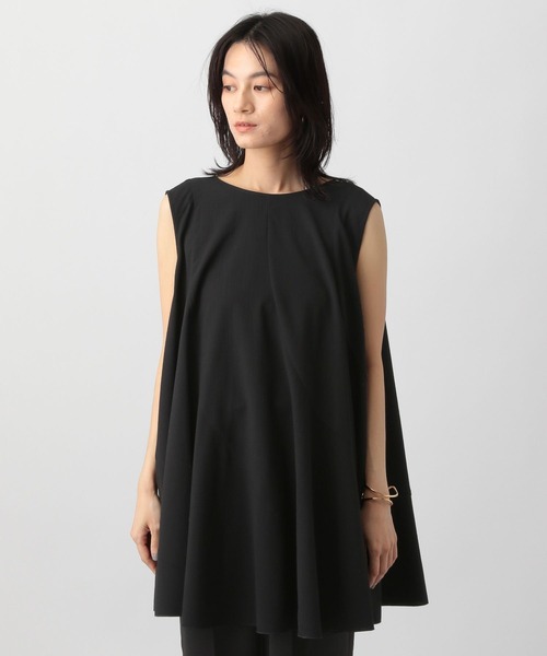 A part by（アパートバイ）の「エスカルゴミニワンピース（ワンピース・レディース・ブラック/アイボリー・FREE）」の13枚目の写真