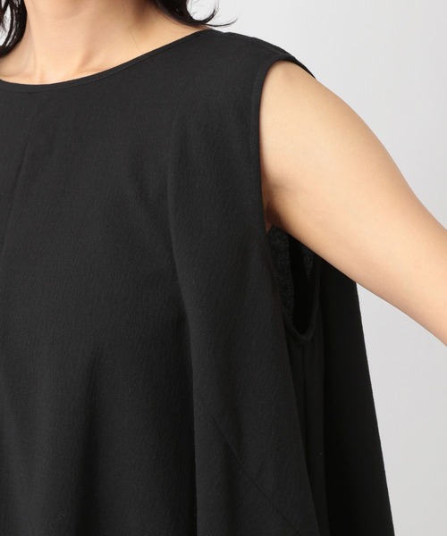 A part by（アパートバイ）の「エスカルゴミニワンピース（ワンピース・レディース・ブラック/アイボリー・FREE）」の18枚目の写真