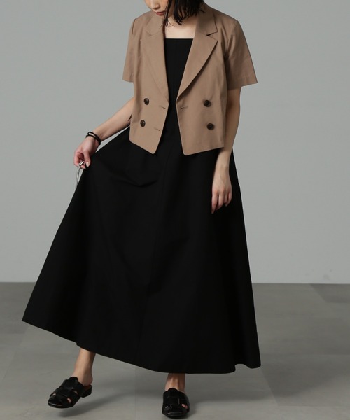 FREE'S MART（フリーズマート）の「◆肩リボンテントラインキャミワンピース（ワンピース・レディース・レッド/ブラック・MEDIUM/SMALL）」の21枚目の写真