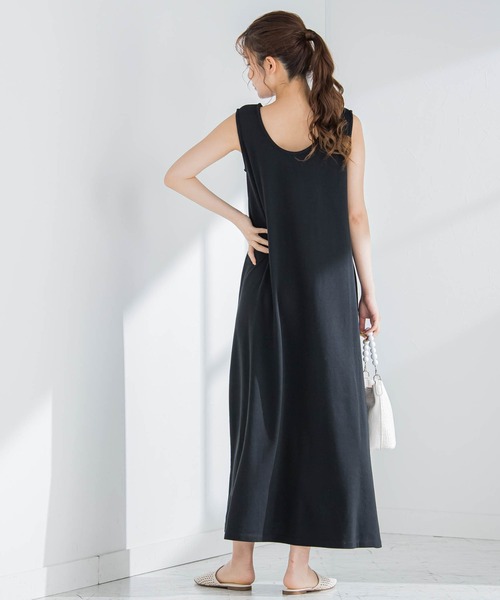 【コーデいらずでオシャレが楽ちん】ベストセットアップワンピース《洗濯機で洗える》