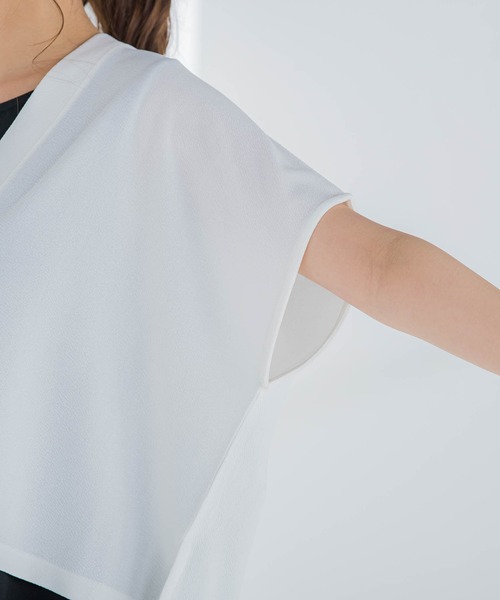 【コーデいらずでオシャレが楽ちん】ベストセットアップワンピース《洗濯機で洗える》