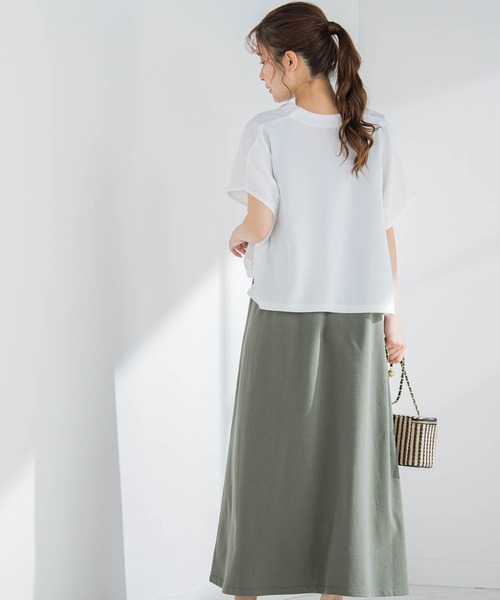 VICKY（ビッキー）の「【コーデいらずでオシャレが楽ちん】ベストセットアップワンピース《洗濯機で洗える》（ワンピース・レディース・カーキ/ブラック/グレー/ブラック系その他・M）」の11枚目の写真