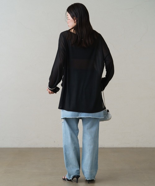 LOUNGEDRESS（ラウンジドレス）の「デニムミニスカート（デニムスカート・レディース・ブラック/ブルー・SMALL/MEDIUM）」の18枚目の写真