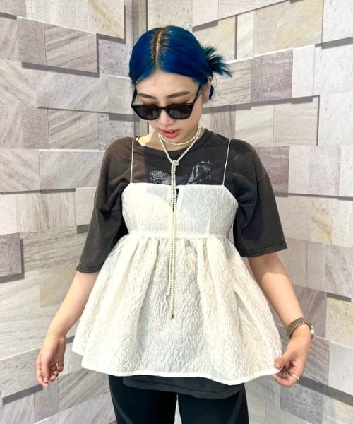 Ray BEAMS（レイビームス）の「noeyedia / サングラス "NE-445"（サングラス・レディース・ブラック/ライトグレー/ブラウン・ONE SIZE）」の22枚目の写真