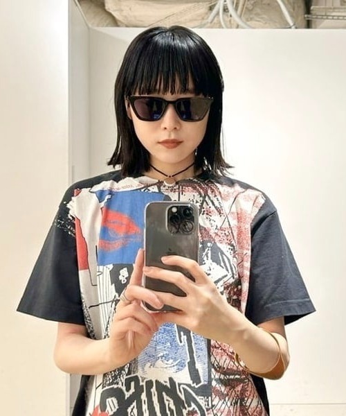 Ray BEAMS（レイビームス）の「noeyedia / サングラス "NE-445"（サングラス・レディース・ブラック/ライトグレー/ブラウン・ONE SIZE）」の20枚目の写真