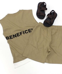 THE CASUAL（カジュアル）の「フェイクレイヤード　ノースリーブ　セットアップ（セットアップ）」