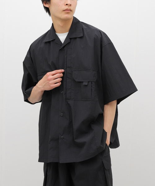 is-ness（イズネス）の「RELAX OPEN COLLAR SHIRT（シャツ