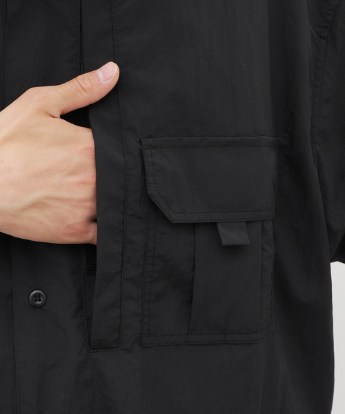 is-ness（イズネス）の「【ISNESS MUSIC / イズネスミュージック】LIGHTWEIGHT POCKET SHIRT（シャツ/ブラウス・メンズ・ブラック・FREE）」の5枚目の写真