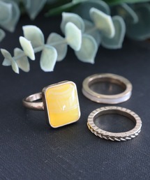 niko and... | スクエア3セットリング(リング)