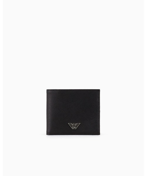 EMPORIO ARMANI(エンポリオアルマーニ)の「【エンポリオ アルマーニ】ASV ウォレット イーグルプレート(財布・メンズ・ブラック系その他・FREE)」の2枚目の写真