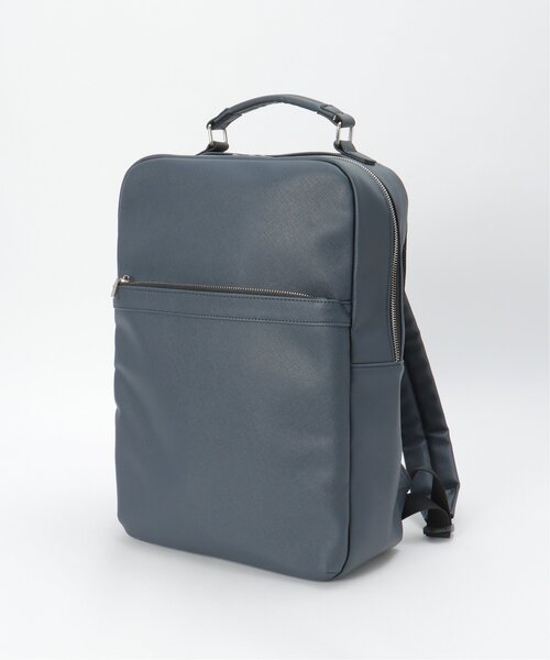 美品☆トゥミ　リュック　バックパック　サフィアーノレザー　ロゴ　ピンク　A4 美品☆トゥミリュックバックパックサフィアーノレザーロゴピンクA4
