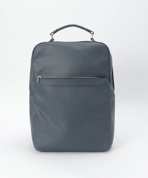 ikka(イッカ)の「レザータッチサフィアーノバックパック(バックパック/リュック・メンズ・ブラック/ダークネイビー/モカ・FREE)」の20枚目の写真