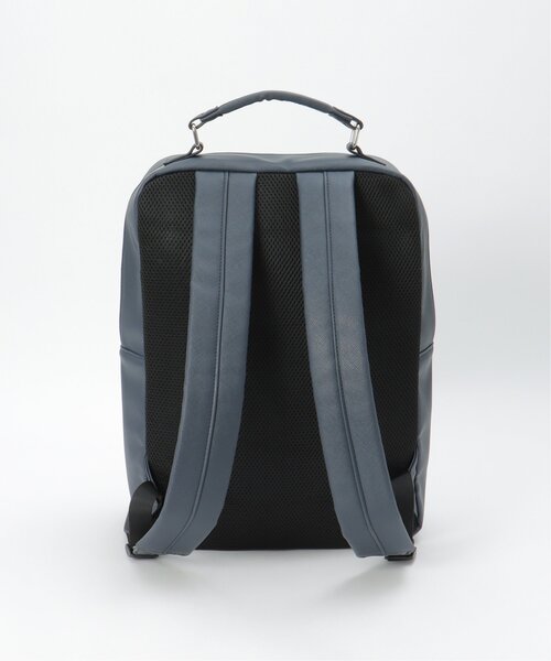 ikka(イッカ)の「レザータッチサフィアーノバックパック(バックパック/リュック・メンズ・ブラック/ダークネイビー/モカ・FREE)」の21枚目の写真