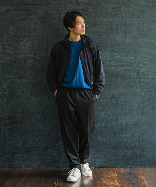 EDIFICE（エディフィス）の「アルビニスタ スムース ロングスリーブTシャツ（Tシャツ/カットソー・メンズ・ブラック/ホワイト/ブルー系その他・MEDIUM/LARGE）」の7枚目の写真