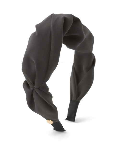 ANEMONE（アネモネ）の「ボリュームツイストカチューシャ（カチューシャ・レディース・ブラック/グレー・FREE）」の7枚目の写真