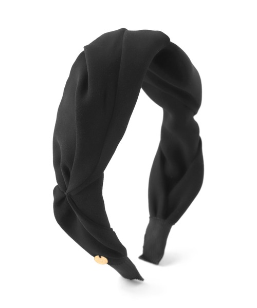 ANEMONE（アネモネ）の「ボリュームツイストカチューシャ（カチューシャ・レディース・ブラック/グレー・FREE）」の6枚目の写真