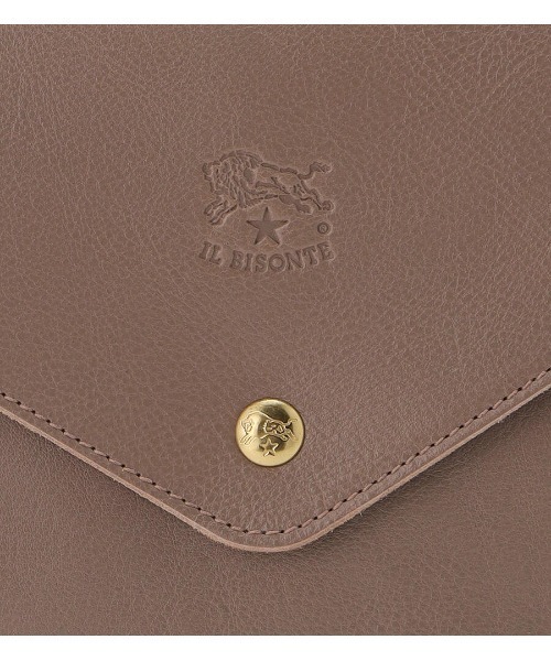 IL BISONTE(イルビゾンテ)の「IL BISONTE / ORIGINAL LEATHER / クロスボディバッグ(ショルダーバッグ・レディース・ナチュラル/グレー/ブラック/ダークブラウン/ライトブラウン・FREE)」の10枚目の写真