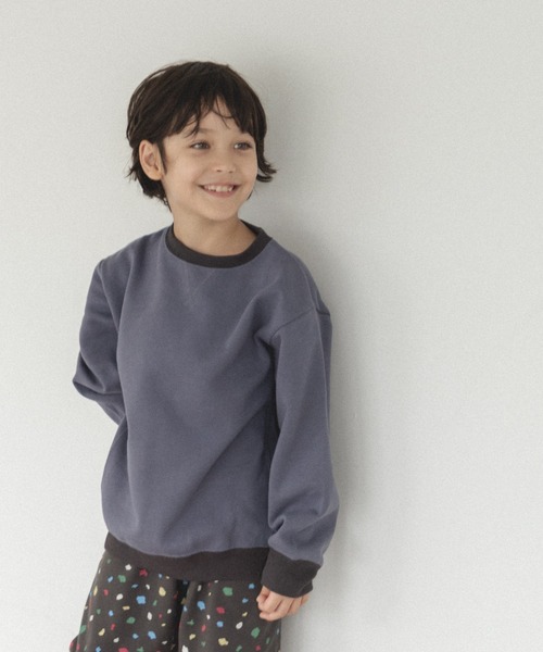 pairmanon(ペアマノン)の「【かぞくおそろい】アソート シンプル トレーナー(スウェット・キッズ・ライトパープル/ラベンダー/ピンク/ダークブルー/モカ/ベージュ系その他7/グレイッシュベージュ/アイボリー/マスタード/ブルー系その他2/ブルー系その他/グリーン系その他2/パープル系その他2/ブラック/ブラック系その他2/ブラック系その他3/カーキ/ライトグリーン/ブルー系その他3/ブルー系その他4・140/110/100/90/130/120/150)」の15枚目の写真