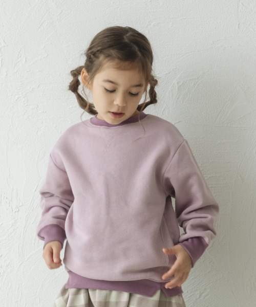 pairmanon(ペアマノン)の「【かぞくおそろい】アソート シンプル トレーナー(スウェット・キッズ・ライトパープル/ラベンダー/ピンク/ダークブルー/モカ/ベージュ系その他7/グレイッシュベージュ/アイボリー/マスタード/ブルー系その他2/ブルー系その他/グリーン系その他2/パープル系その他2/ブラック/ブラック系その他2/ブラック系その他3/カーキ/ライトグリーン/ブルー系その他3/ブルー系その他4・140/110/100/90/130/120/150)」の18枚目の写真