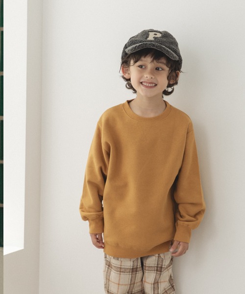 pairmanon(ペアマノン)の「【かぞくおそろい】アソート シンプル トレーナー(スウェット・キッズ・ライトパープル/ラベンダー/ピンク/ダークブルー/モカ/ベージュ系その他7/グレイッシュベージュ/アイボリー/マスタード/ブルー系その他2/ブルー系その他/グリーン系その他2/パープル系その他2/ブラック/ブラック系その他2/ブラック系その他3/カーキ/ライトグリーン/ブルー系その他3/ブルー系その他4・140/110/100/90/130/120/150)」の19枚目の写真