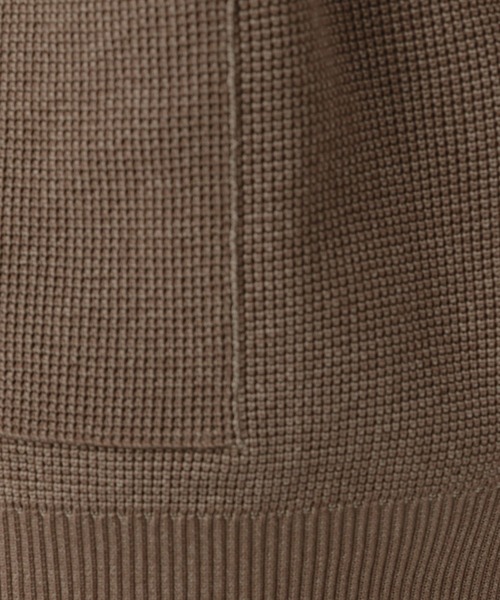 BAYFLOW（ベイフロー）の「メランジトーンレイヤードカーディガン（カーディガン/ボレロ・メンズ・ブラック/ブラウン/カーキ/ブルー・MEDIUM/LARGE）」の16枚目の写真