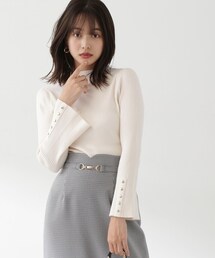 PROPORTION BODY DRESSING | プチハイフレアスリーブニット / 1213270901(ニット/セーター)