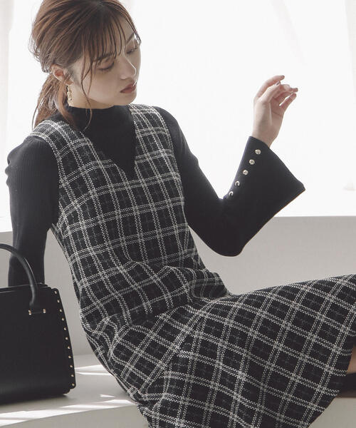 PROPORTION BODY DRESSING（プロポーションボディドレッシング）の「プチハイフレアスリーブニット / 1213270901（ニット/セーター・レディース・ブラック/ベージュ/ホワイト系その他・SMALL/MEDIUM）」の20枚目の写真