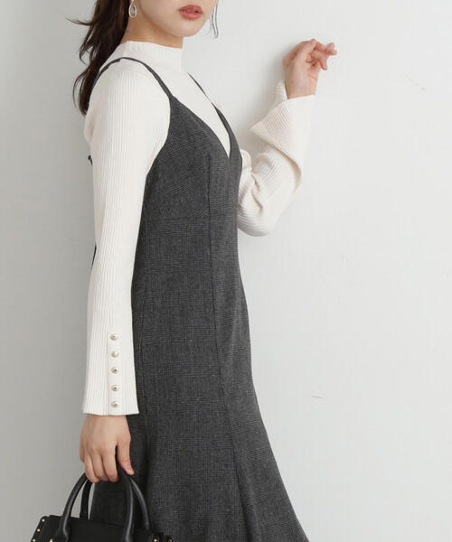 PROPORTION BODY DRESSING（プロポーションボディドレッシング）の「プチハイフレアスリーブニット / 1213270901（ニット/セーター・レディース・ブラック/ベージュ/ホワイト系その他・SMALL/MEDIUM）」の10枚目の写真