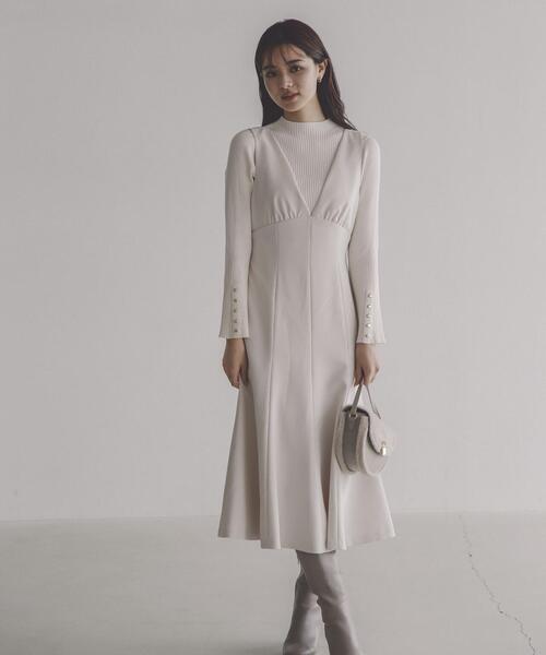 PROPORTION BODY DRESSING（プロポーションボディドレッシング）の「プチハイフレアスリーブニット / 1213270901（ニット/セーター・レディース・ブラック/ベージュ/ホワイト系その他・SMALL/MEDIUM）」の7枚目の写真