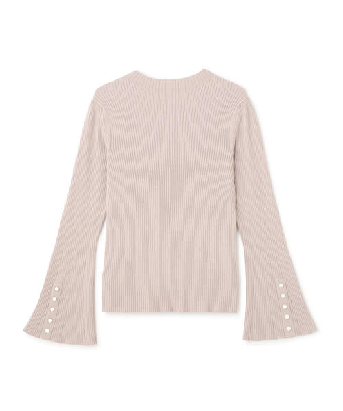 PROPORTION BODY DRESSING（プロポーションボディドレッシング）の「プチハイフレアスリーブニット / 1213270901（ニット/セーター・レディース・ブラック/ベージュ/ホワイト系その他・SMALL/MEDIUM）」の4枚目の写真