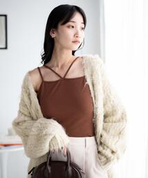 WEGO（ウィゴー）の「WEGO/ホルターネックカップインキャミソール（キャミソール・レディース）」