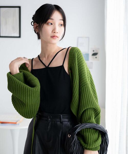 WEGO（ウィゴー）の「WEGO/ホルターネックカップインキャミソール（キャミソール・レディース・ブラウン/ブラック/ホワイト・SMALL/MEDIUM）」の16枚目の写真