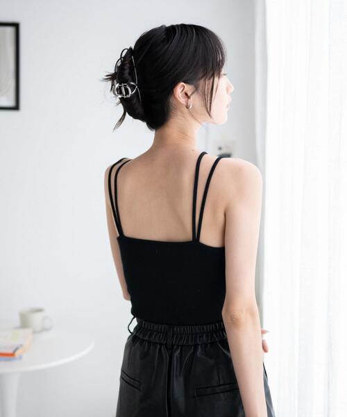 WEGO/ホルターネックカップインキャミソール（キャミソール