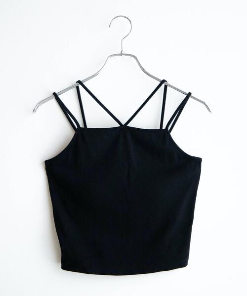 WEGO/ホルターネックカップインキャミソール（キャミソール）｜WEGO