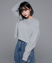 short logo sweat / ショートロゴスウェット