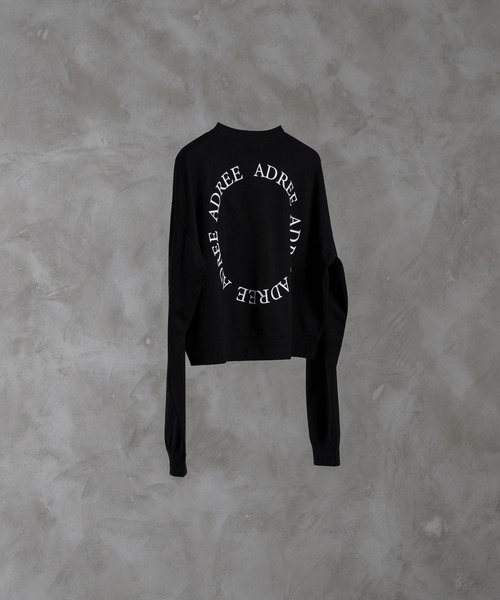 adree(アドリー)の「short logo sweat / ショートロゴスウェット(スウェット・レディース・ブラック/グレー・FREE)」の14枚目の写真