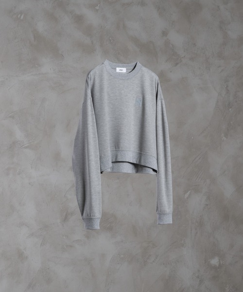 adree(アドリー)の「short logo sweat / ショートロゴスウェット(スウェット・レディース・ブラック/グレー・FREE)」の22枚目の写真