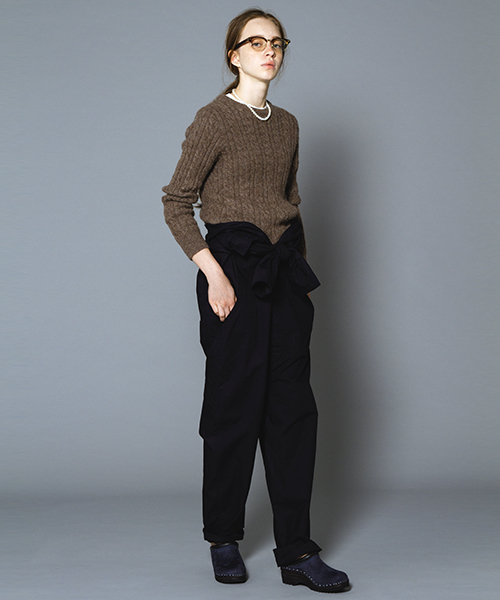 BEAMS BOY（ビームスボーイ）の「BEAMS BOY / ポプリン オールインワン（つなぎ/オールインワン・レディース・ベージュ/ネイビー・ONE SIZE）」の20枚目の写真