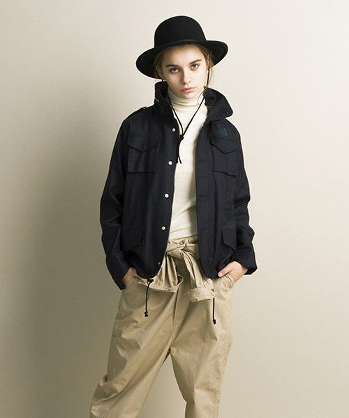 BEAMS BOY（ビームスボーイ）の「BEAMS BOY / ポプリン オールインワン（つなぎ/オールインワン・レディース・ベージュ/ネイビー・ONE SIZE）」の21枚目の写真