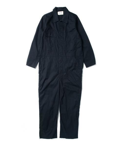 BEAMS BOY（ビームスボーイ）の「BEAMS BOY / ポプリン オールインワン（つなぎ/オールインワン・レディース・ベージュ/ネイビー・ONE SIZE）」の3枚目の写真