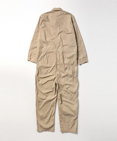 BEAMS BOY（ビームスボーイ）の「BEAMS BOY / ポプリン オールインワン（つなぎ/オールインワン・レディース・ベージュ/ネイビー・ONE SIZE）」の8枚目の写真