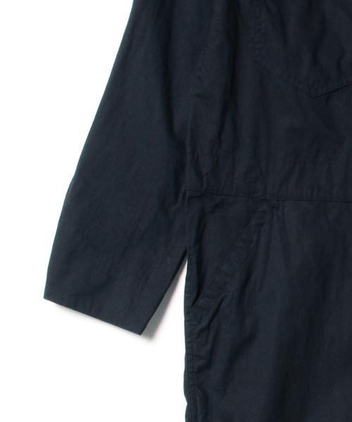 BEAMS BOY（ビームスボーイ）の「BEAMS BOY / ポプリン オールインワン（つなぎ/オールインワン・レディース・ベージュ/ネイビー・ONE SIZE）」の10枚目の写真