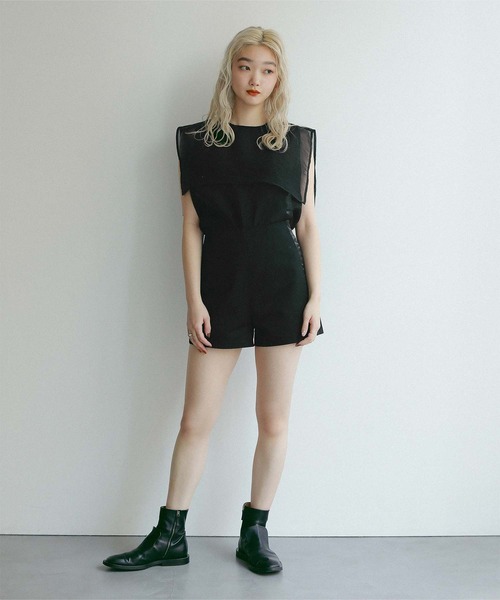 miette（ミエット）の「ショートパンツ（その他パンツ・レディース・ブラック・S）」の5枚目の写真