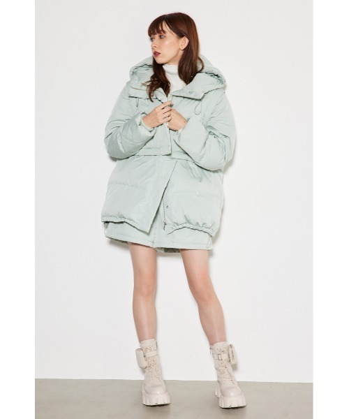 rienda（リエンダ）の「マルチWAYショートダウンジャケット（ダウン