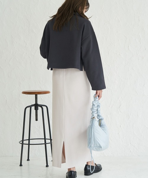 ROPE' PICNIC（ロペピクニック）の「トタンテレコIラインスカート（スカート・レディース・グレー系その他/チャコールグレー/ブラウン系その他2・38/40）」の18枚目の写真