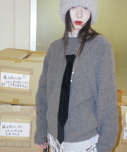 igi（イジ）の「TIE CHOKER/タイ　チョーカー（チョーカー・レディース・マスタード/レッド/ブラック・FREE）」の5枚目の写真