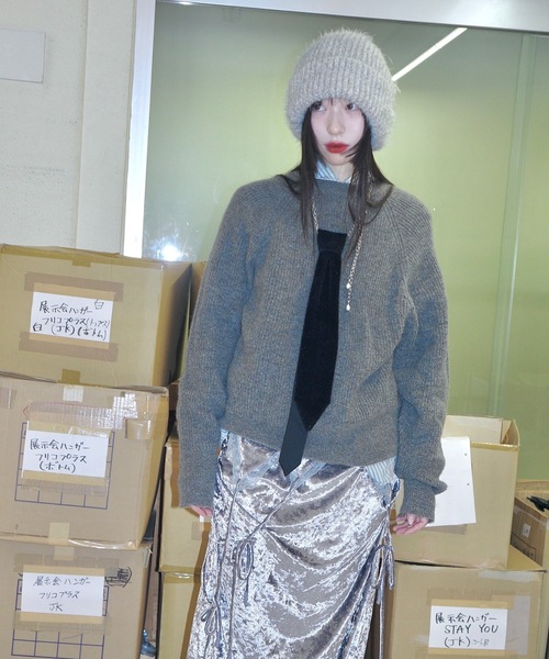 igi（イジ）の「TIE CHOKER/タイ　チョーカー（チョーカー・レディース・マスタード/レッド/ブラック・FREE）」の10枚目の写真