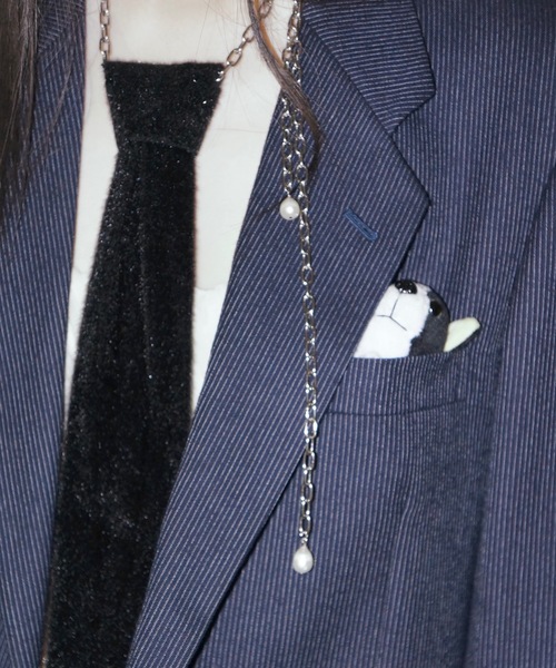 igi（イジ）の「TIE CHOKER/タイ　チョーカー（チョーカー・レディース・マスタード/レッド/ブラック・FREE）」の15枚目の写真